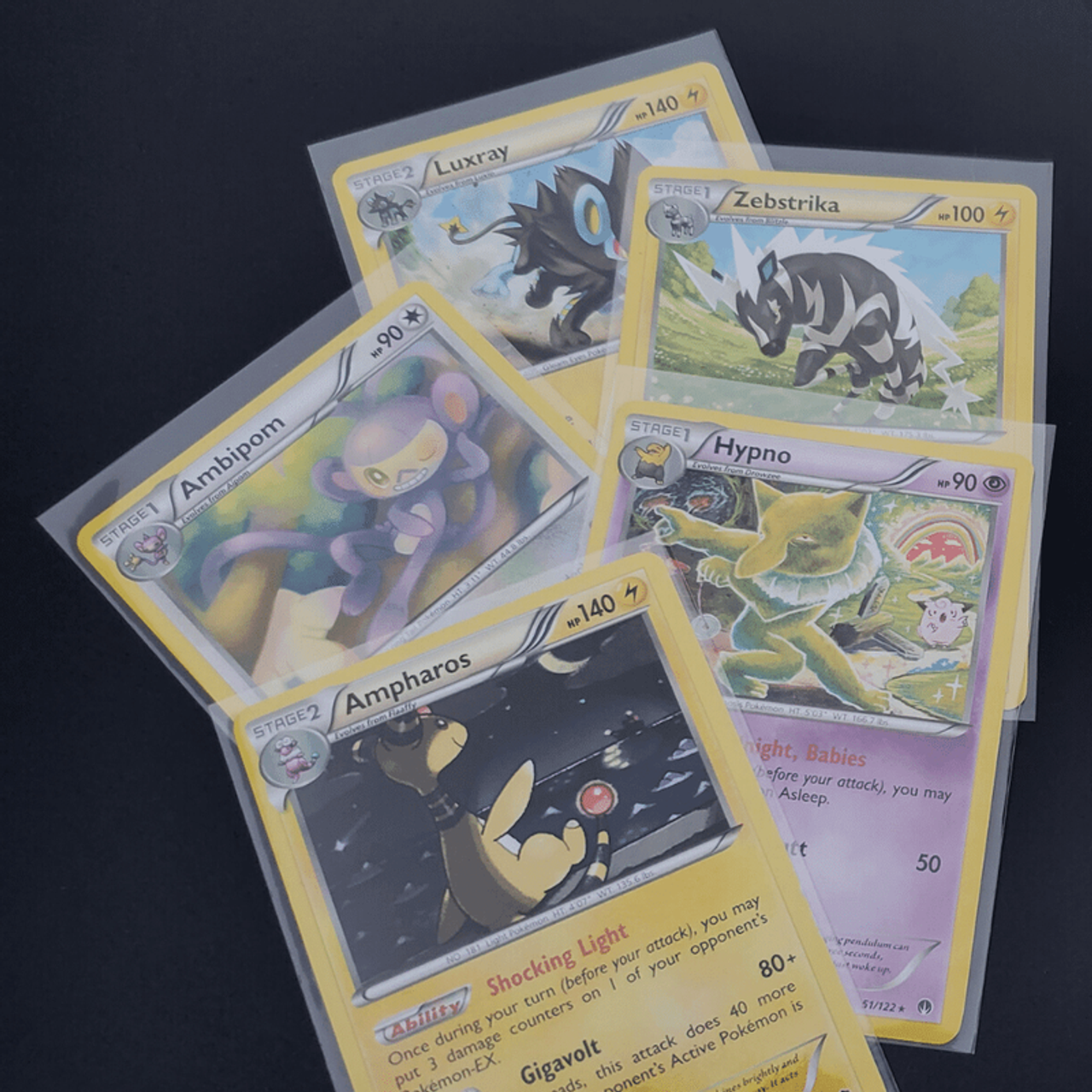 CBG Soft Sleeves (Standard Notched) for Trading Cards (100ct Pack)
