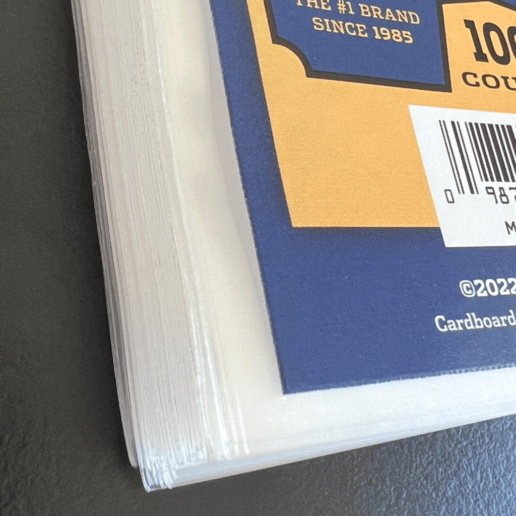 CBG Soft Sleeves (Standard Notched) for Trading Cards (100ct Pack)