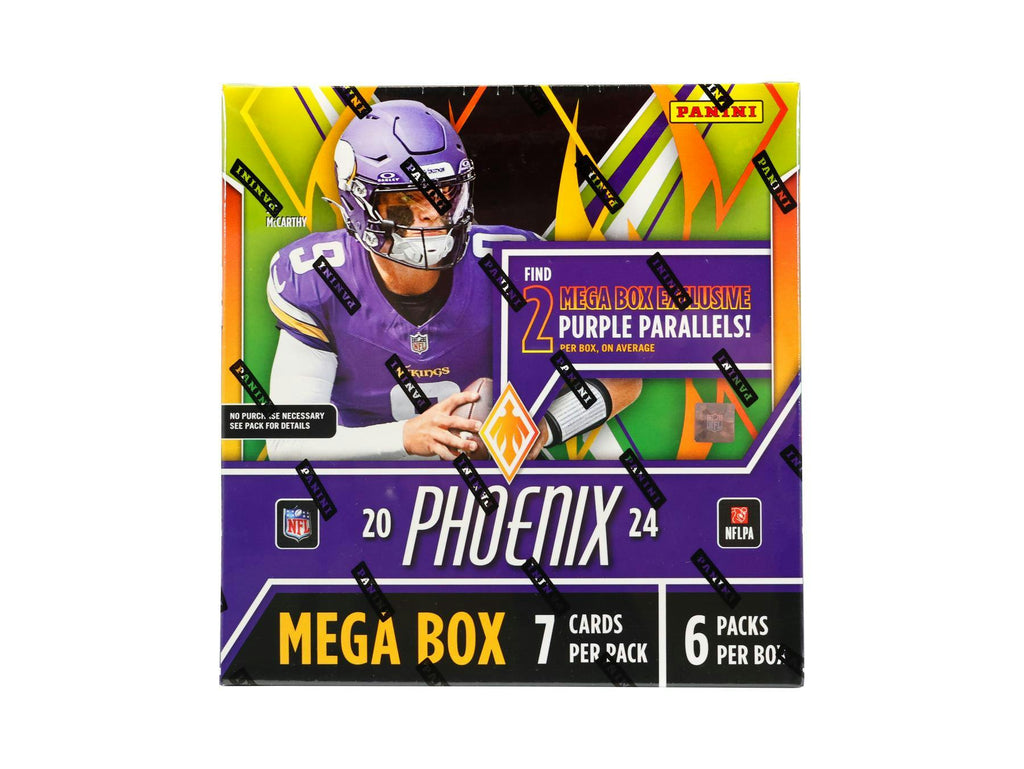 2024 Panini Phoenix Football Mega Box (Purple Parallels!)