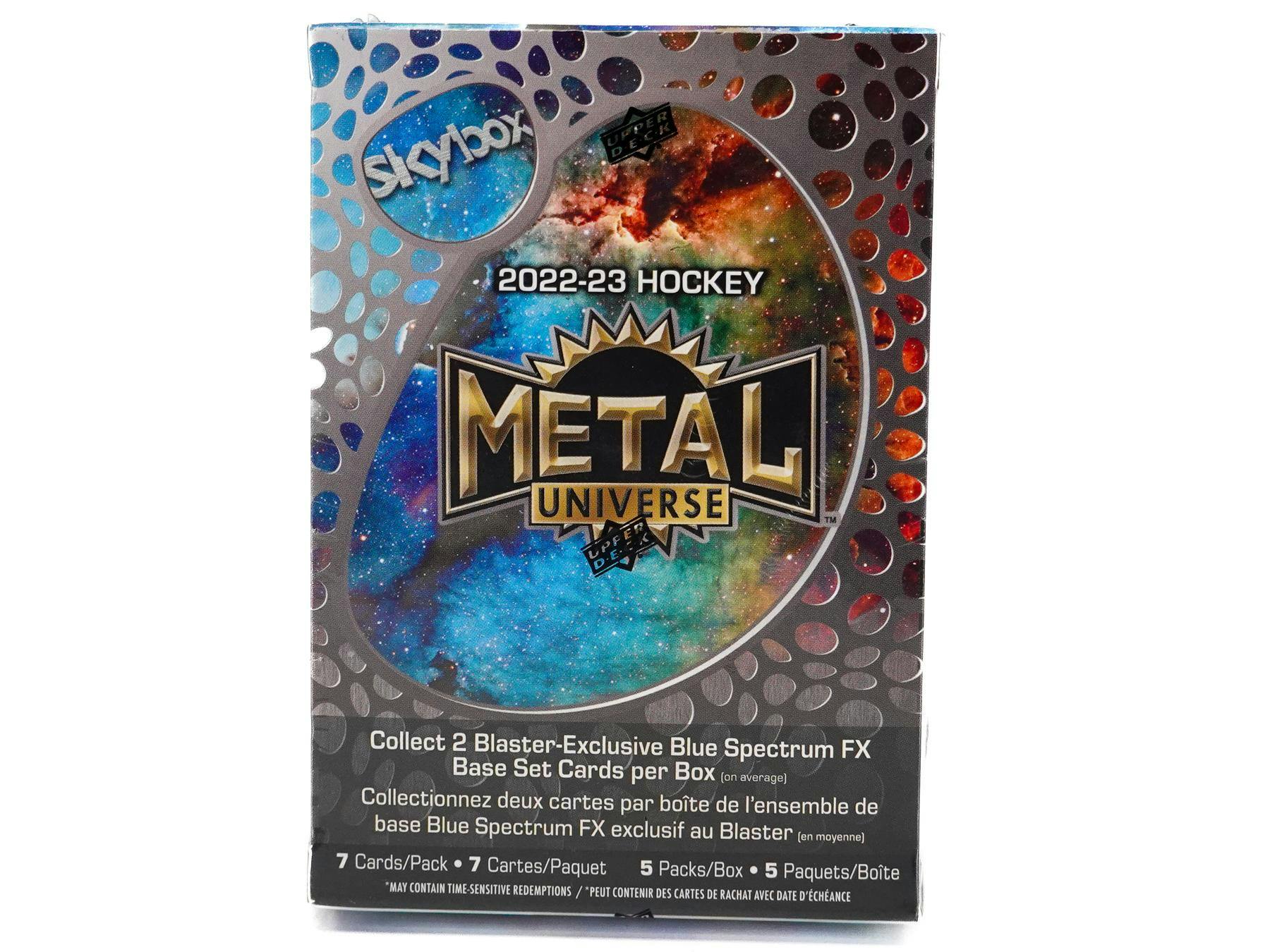 2022-23 Upper Deck Skybox Metal Universe Hockey Blaster Box