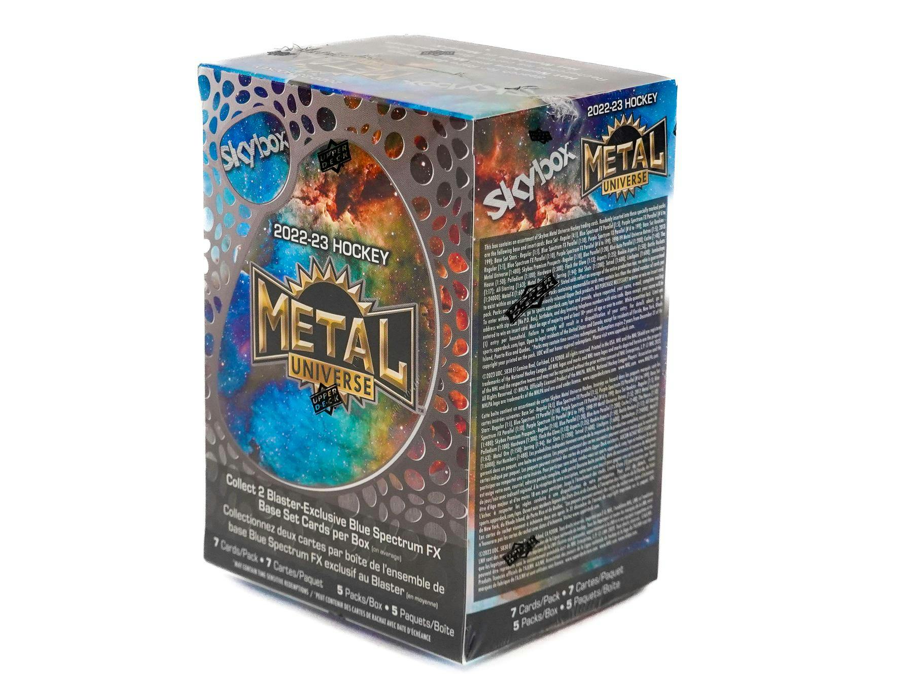 2022-23 Upper Deck Skybox Metal Universe Hockey Blaster Box