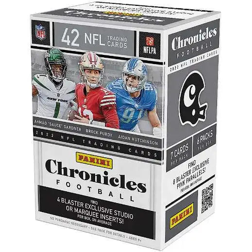 2022 Panini Chronicles Football Blaster Box (Pink Parallels!)