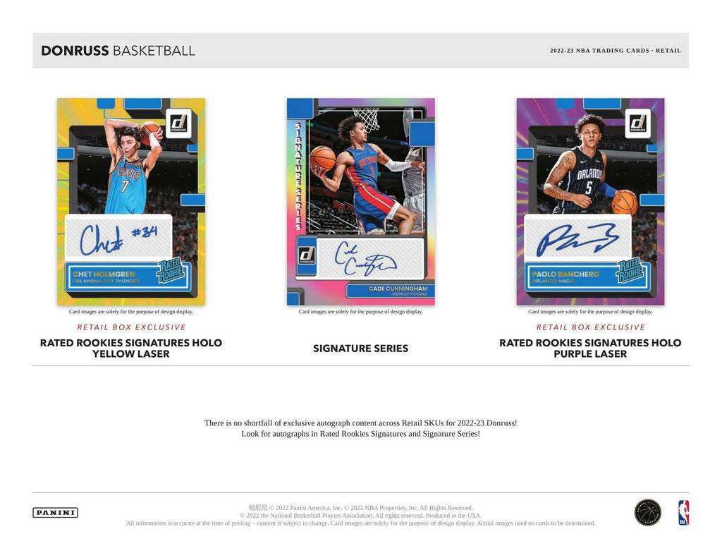 2022-23 Panini Donruss Basketball Blaster Box (3/8/23)