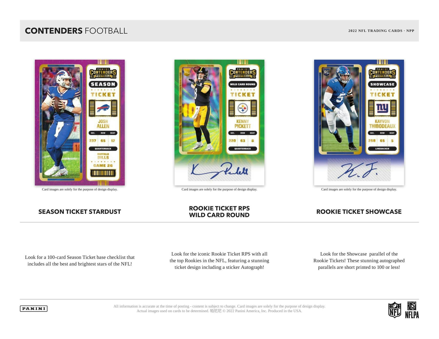 2022 Panini Contenders Football Blaster Box (3/31/23)