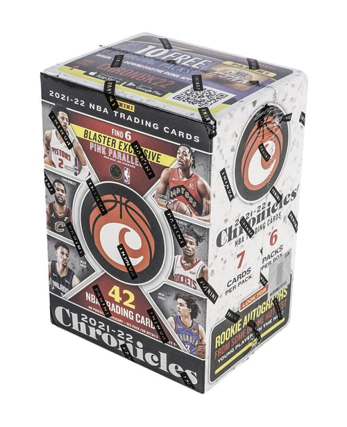 2021-22 Panini Chronicles Basketball 6-Pack Blaster Box (Pink Parallels!)