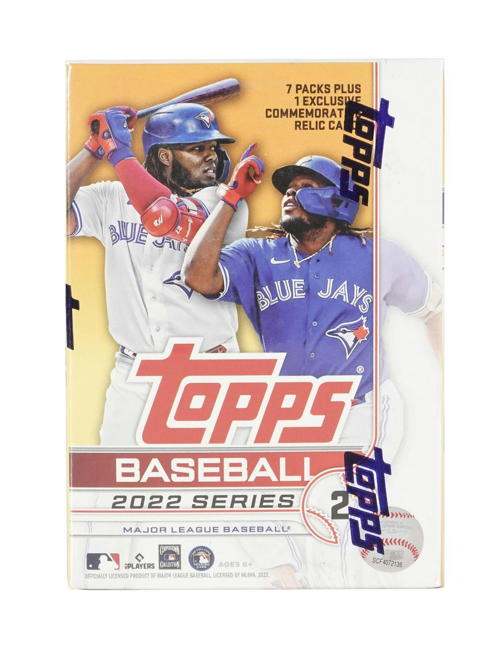 2022 Topps Series 2 Baseball 7-Pack Blaster Box (Commemorative Relic Card!)