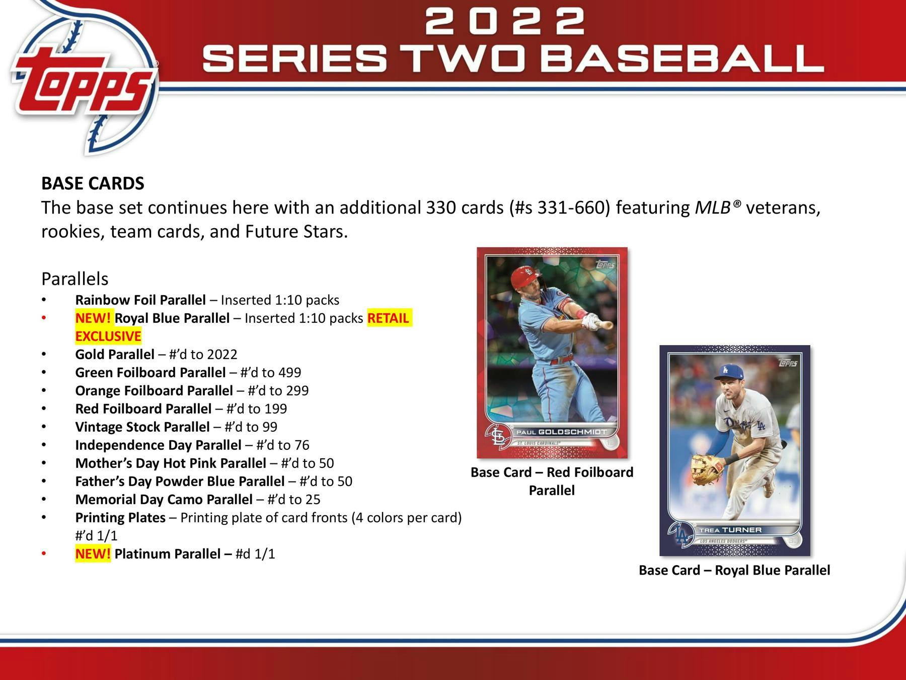 2022 Topps Series 2 Baseball 7-Pack Blaster Box (Commemorative Relic Card!)