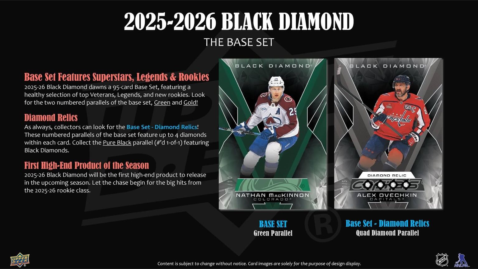 2025-26 Upper Deck Black Diamond Hockey Hobby Box (11/19)