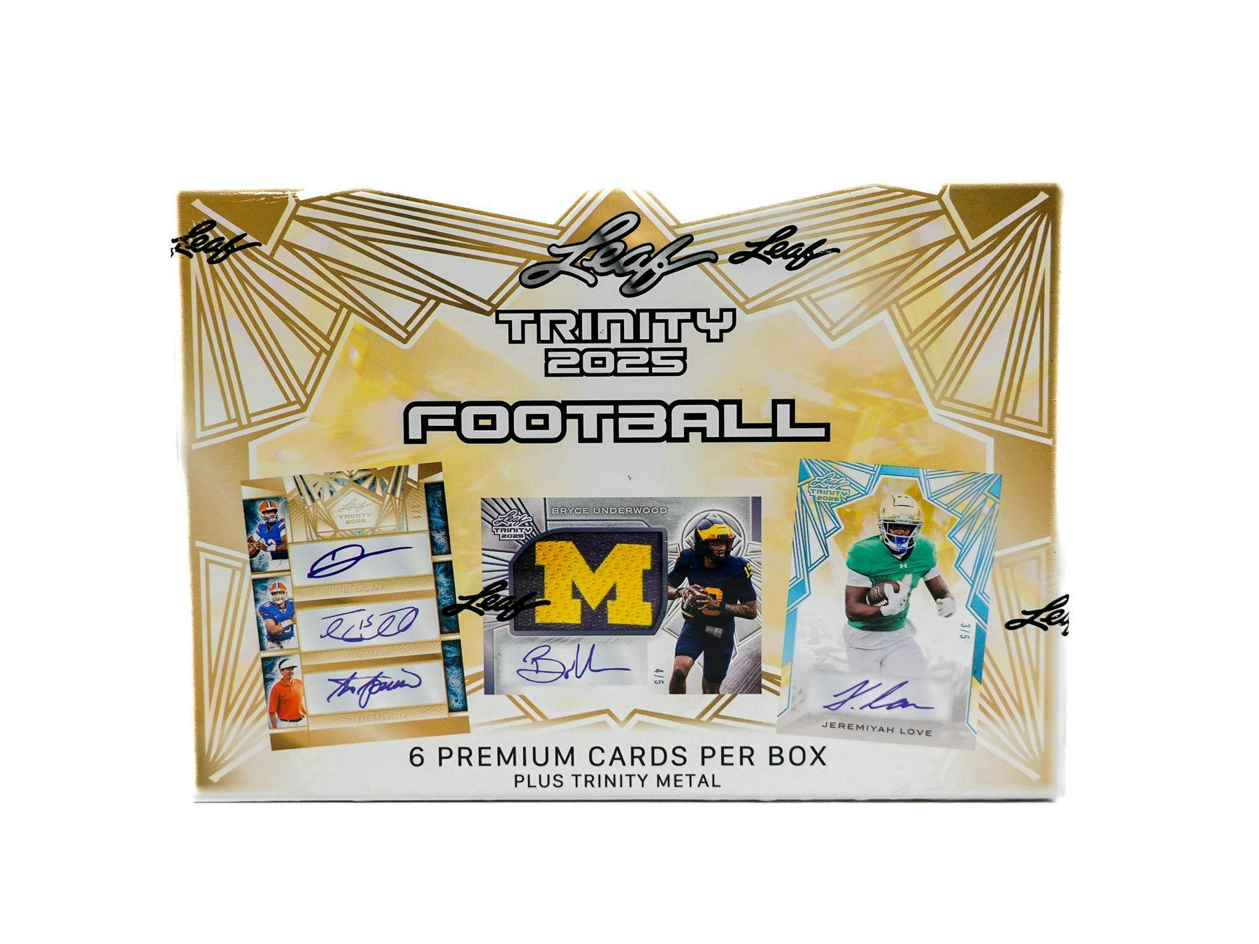 2025 Leaf Trinity Football Hobby Box (12/5)
