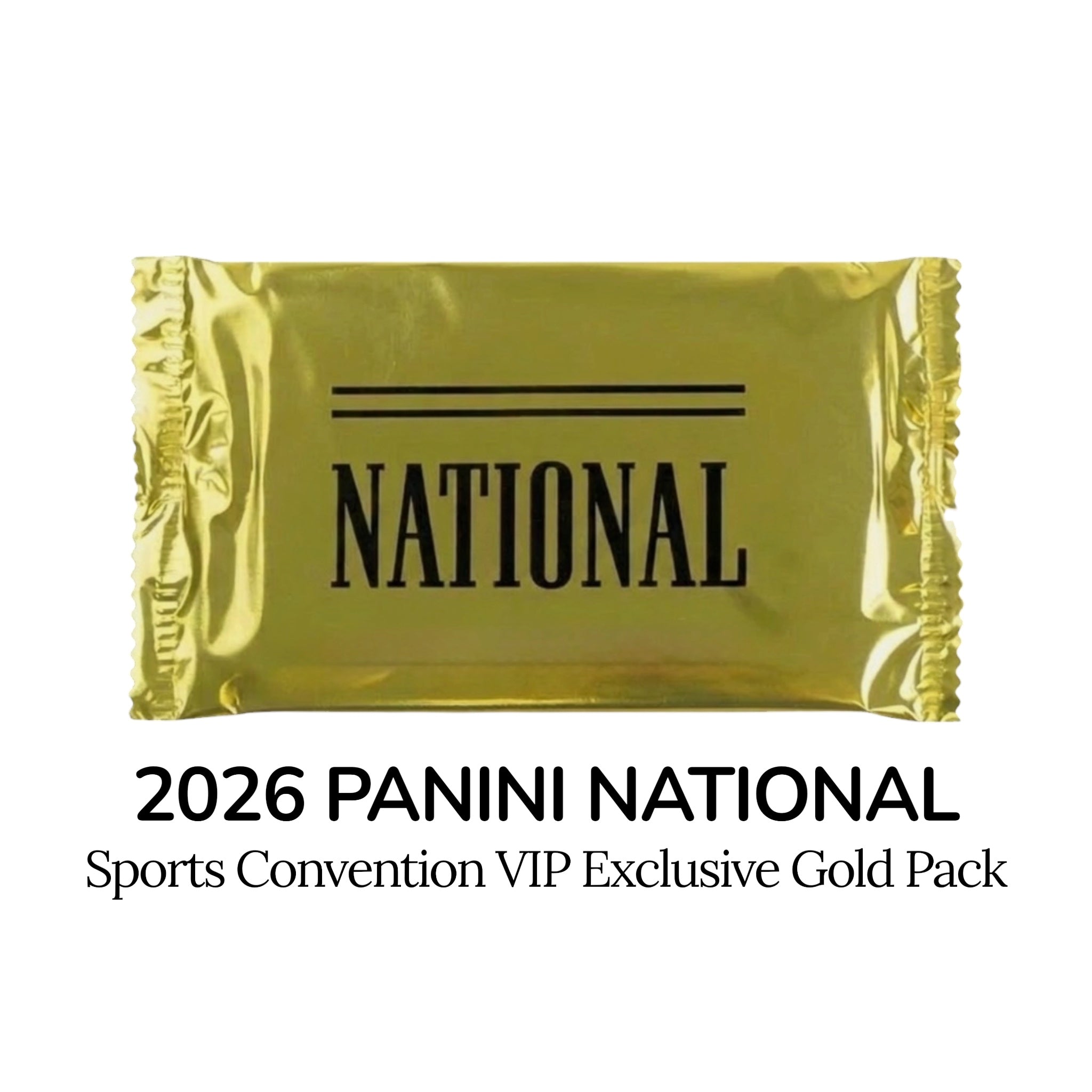 2026 Panini National Sports Collectors Convention NSCC VIP Exclusive Gold Pack (8/5)