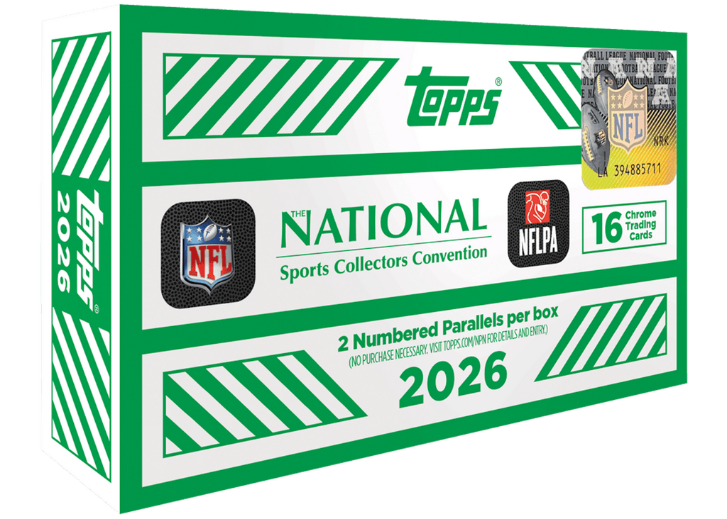 2026 Topps NFL NSCC Collection Box (National Sports Collectors Convention Exclusive!) (8/5)