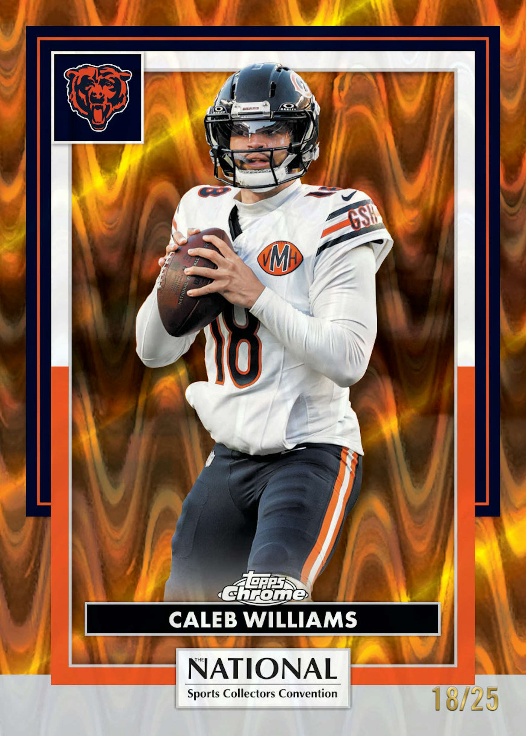 2026 Topps NFL NSCC Collection Box (National Sports Collectors Convention Exclusive!) (8/5)