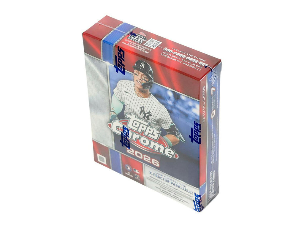 2026 Topps Chrome Baseball Mega Box (8/5)