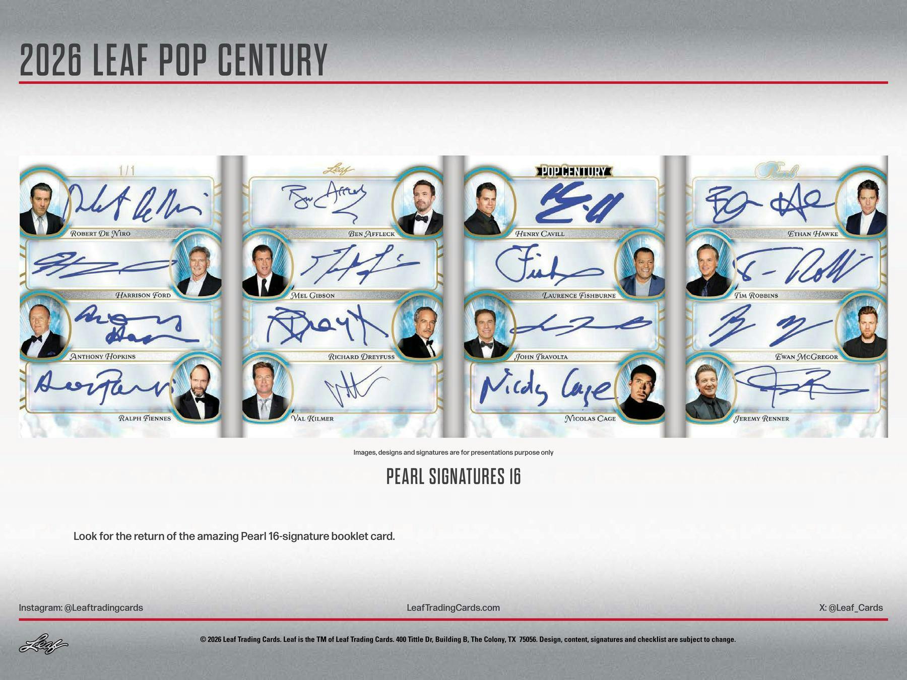 2026 Leaf Metal Pop Century Hobby Box (3/27)