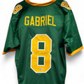 Dillon Gabriel (Oregon Ducks #8) autographed signed green jersey w/ Beckett COA