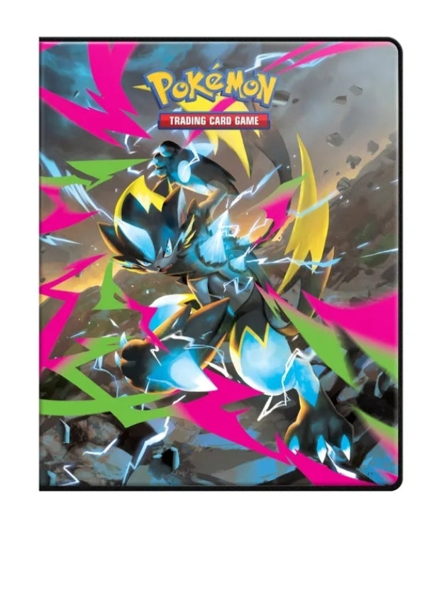 Pokémon TCG: 4-Pocket Portfolio  (Pitch Black-Mega Evolution) (ME05) Ultra Pro Storage Albums