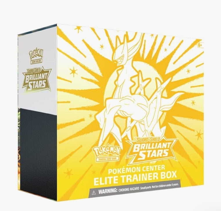 Pokémon TCG: Sword & Shield Brilliant Stars Pokemon Center Elite Trainer Box (Exclusive) (SWSH09)
