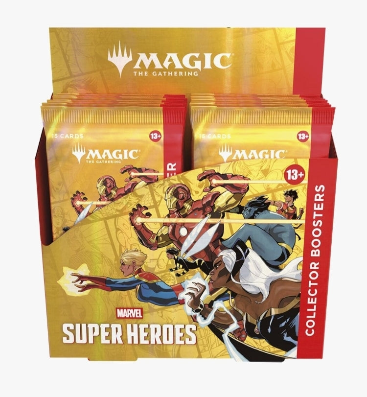 Magic The Gathering TCG: Marvel Super Heroes Collector 12-Pack Booster Box