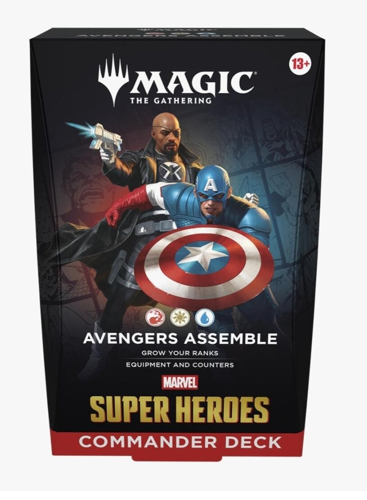 Magic The Gathering TCG: Marvel Super Heroes Commander Deck - (Avengers Assemble) (6/26)
