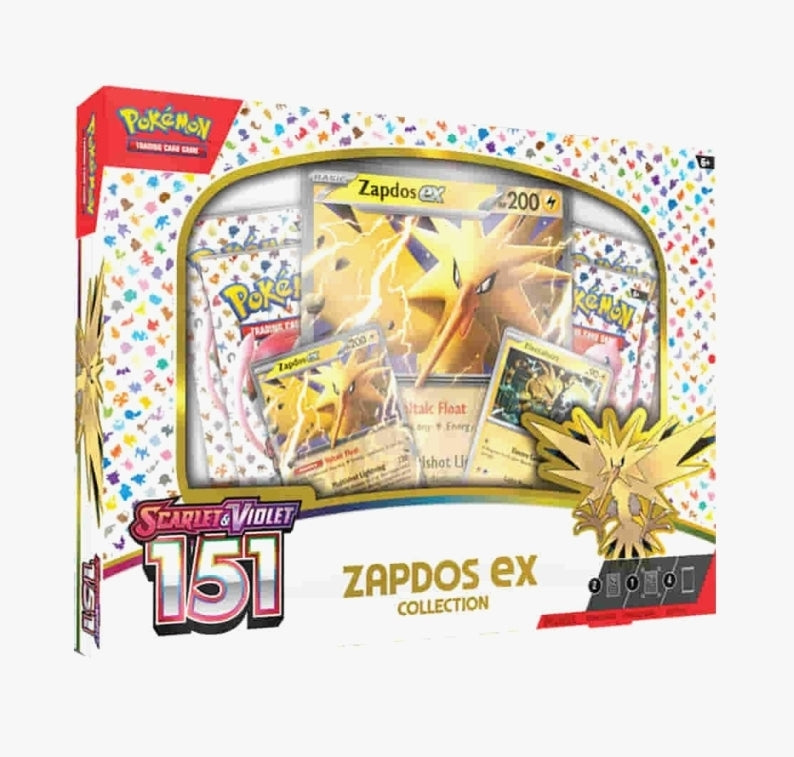 Pokémon TCG: Zapdos ex Collection- Scarlet & Violet 151