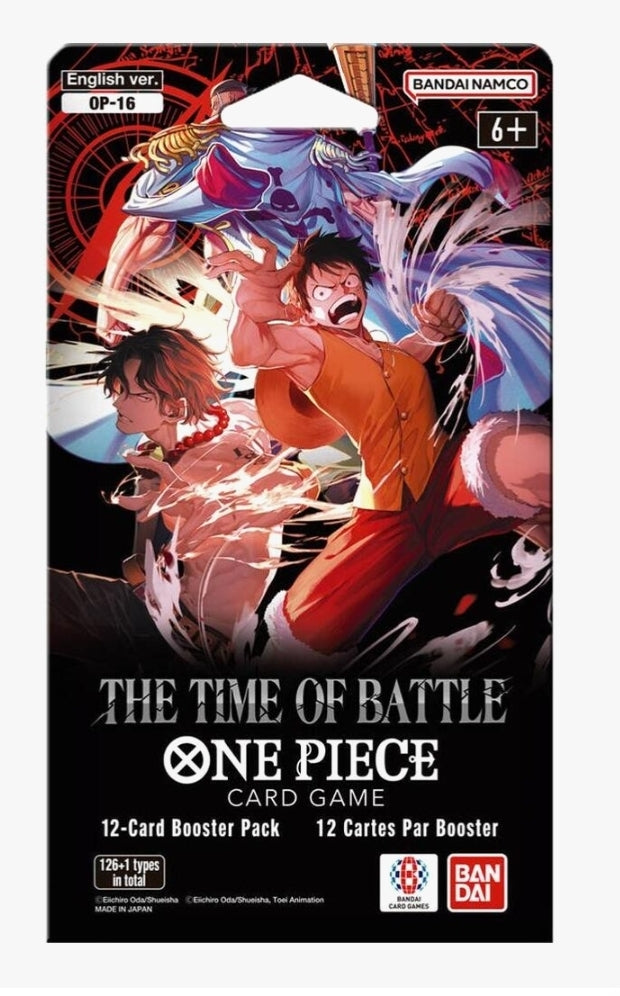 One Piece TCG: The Time of Battle Sleeved Booster Pack (OP16)