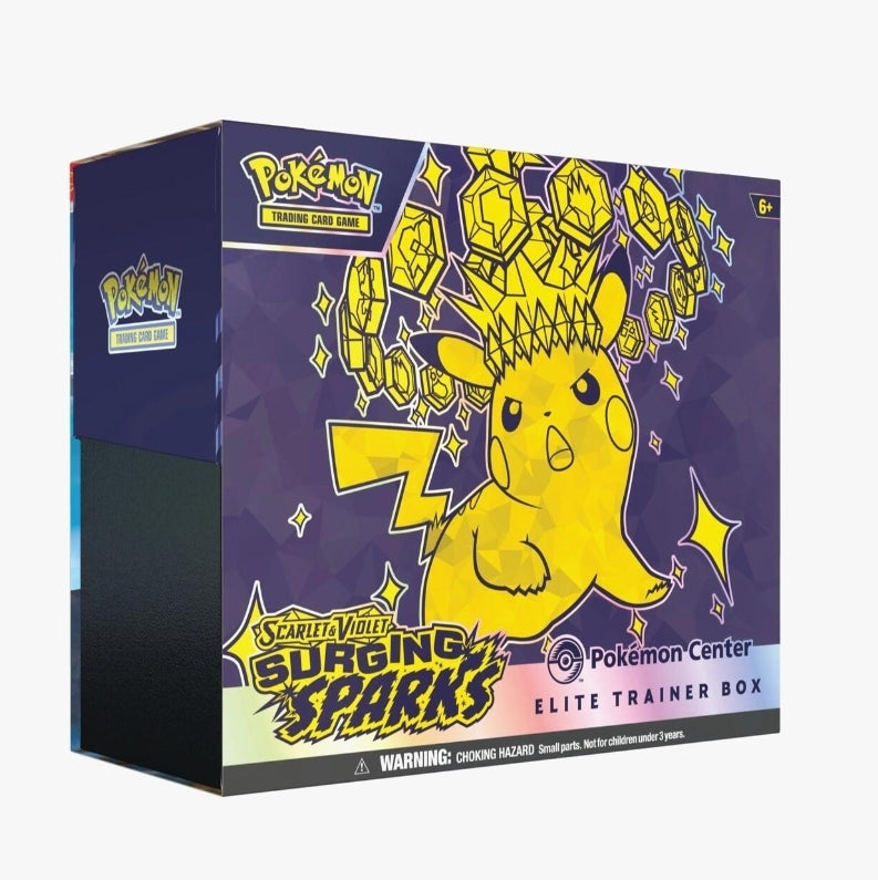 Pokémon TCG: Surging Sparks Pokemon Center Elite Trainer Box (SV08)