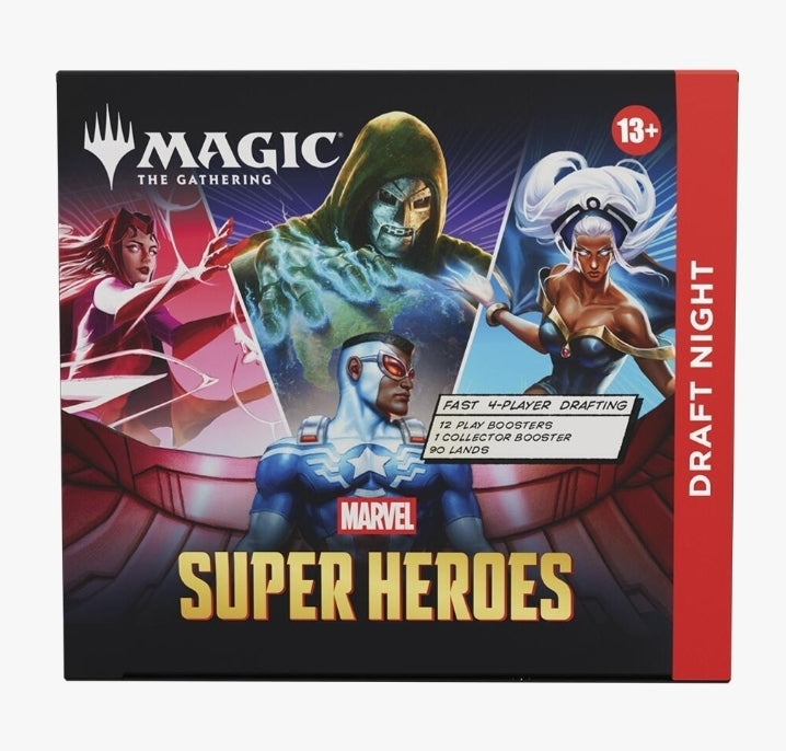 Magic The Gathering TCG: Marvel Super Heroes - Draft Night (6/26)