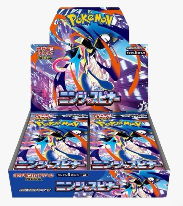 Pokémon TCG: Mega Expansion Pack - Ninja Spinner 30-Pack Japanese Booster Box (M4) (拡張パック ニンジャスピナー) (3/13)