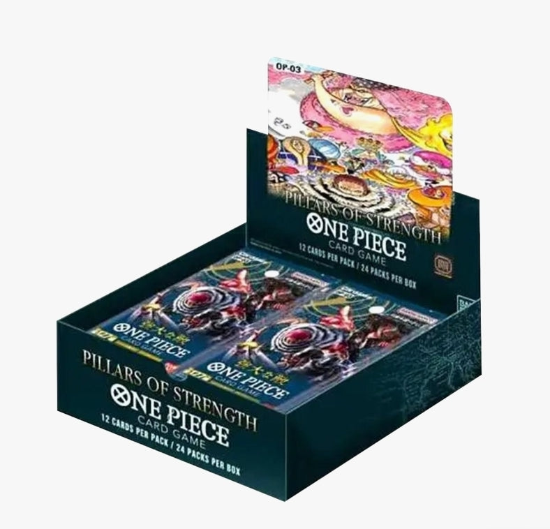 One Piece TCG: Pillars Of Strength (OP-03) 24 Pack- Booster Box