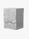 Dragon Shield Deck Shell - Ashen White (Holds 100+) - Dragon Shield Deck Boxes