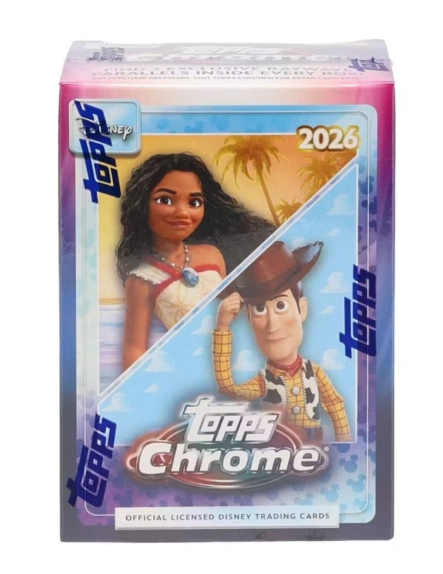 2026 Topps Disney Chrome Blaster Box