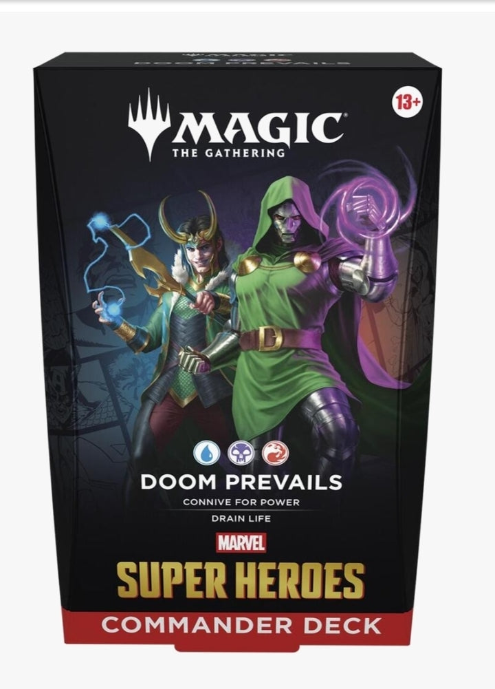 Magic The Gathering TCG: Marvel Super Heroes Commander Deck - (Doom Prevails) (6/26)