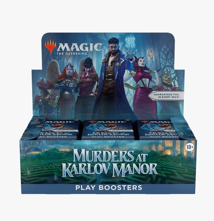 Magic The Gathering TCG: Murders at Karlov Manor - Play Booster Display
