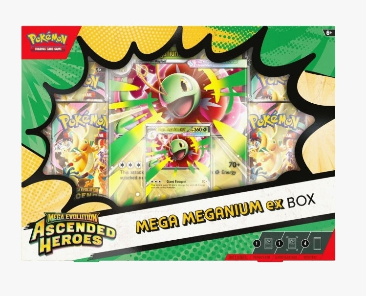 Pokémon TCG: Mega Evolution ME2.5 Ascended Heroes Mega ex Box (Assorted)