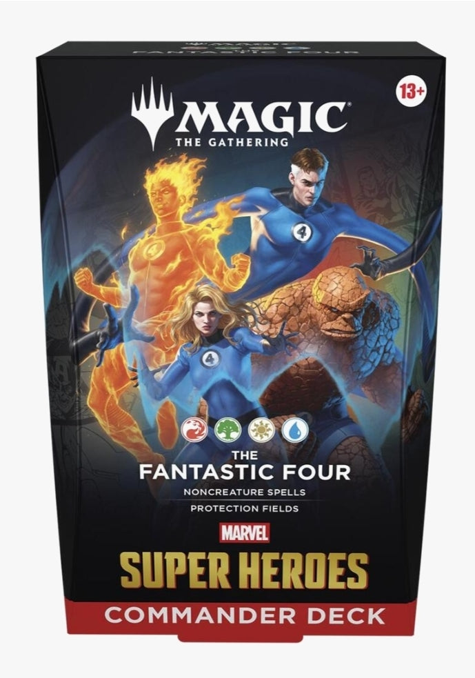 Magic The Gathering TCG: Marvel Super Heroes Commander Deck - (The Fantastic Four) (6/26)