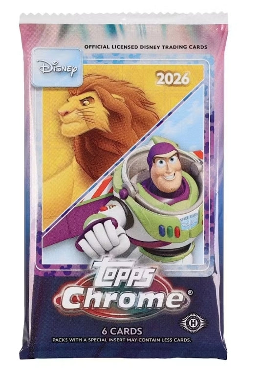2026 Topps Disney Chrome Hobby Pack